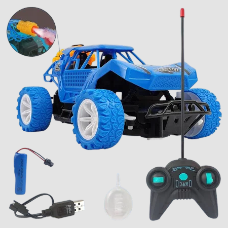 KIWI Kool RC Monster Rock Car with Water Mist & Off-Road Drift Action