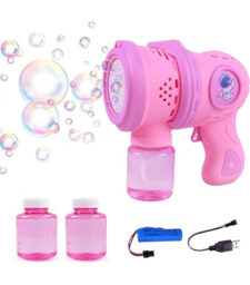 BLiSS HUES Space Bubble Gun Toy – 5000+ Bubbles/Min