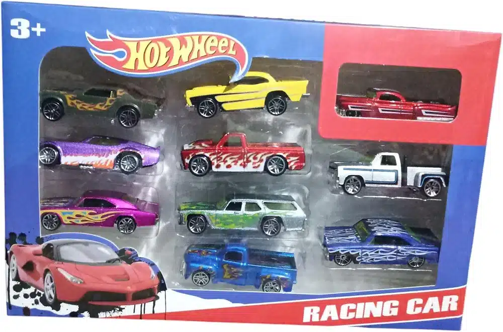 10 Hot Wheels Pack
