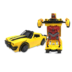 Bumblebee Transformer Car with Fog Mist & Auto-Robot Mode
