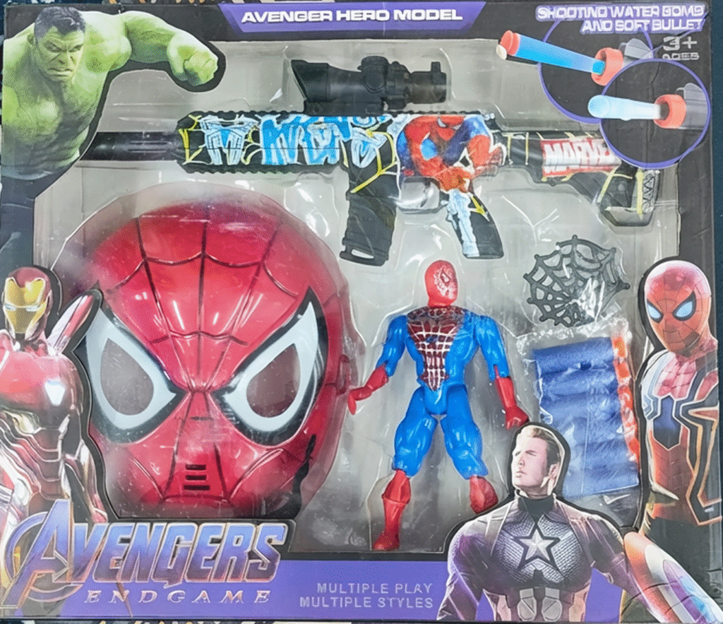 Spiderman Gun Mask