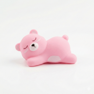 Sleeping Pink Teddy Bear LED Night Lamp