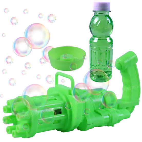 Turbo Bubble Blaster Gun – Automatic Soap Bubble Machine for Kids