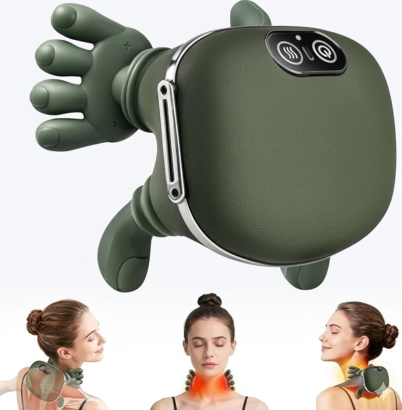 Multi-Function Body Massager – Head, Neck & Shoulder Pain Relief Massage Machine with Heat
