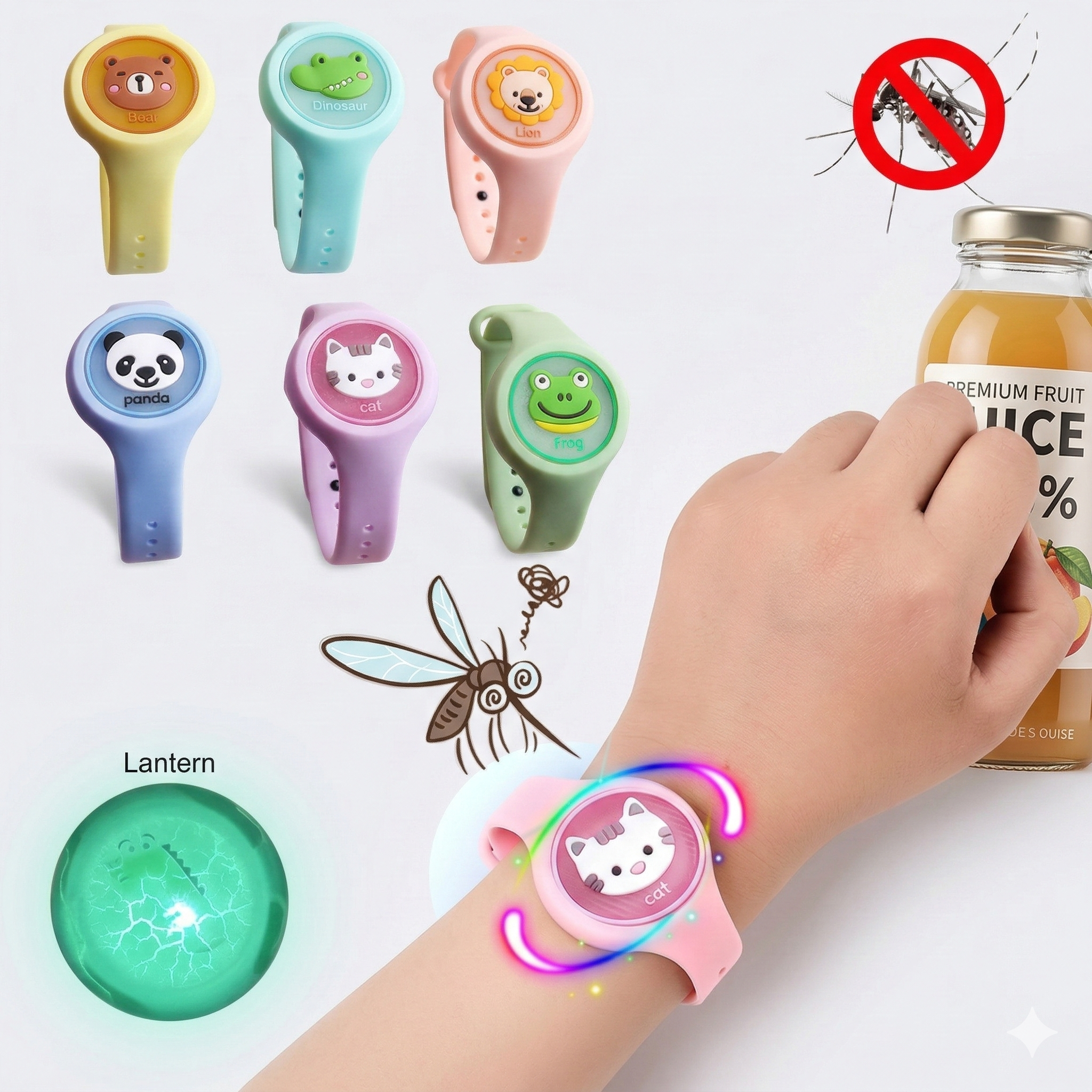 Mosquito Repellent Watch for Kids – Safe Anti Mosquito Protection Wristband
