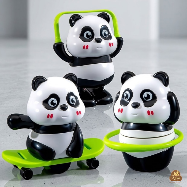 Panda Action Toy Set 🐼✨