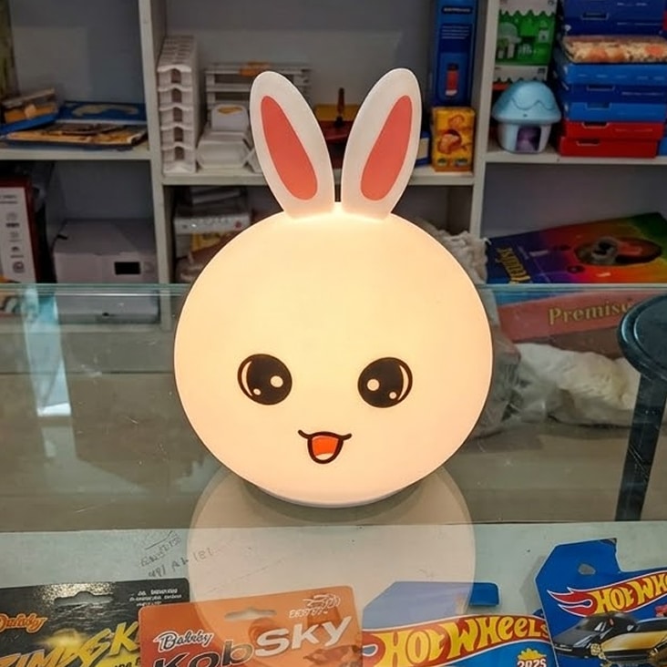Rabbit Head Rechargeable Lamp 🐰✨
