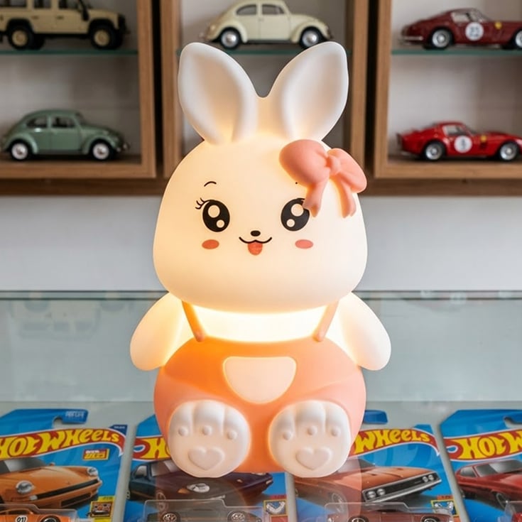 Rechargeable Rabbit Night Lamp 🐰✨
