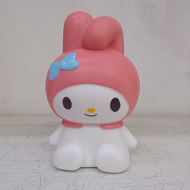 Charming Pink-Hooded Bunny Character Night Light