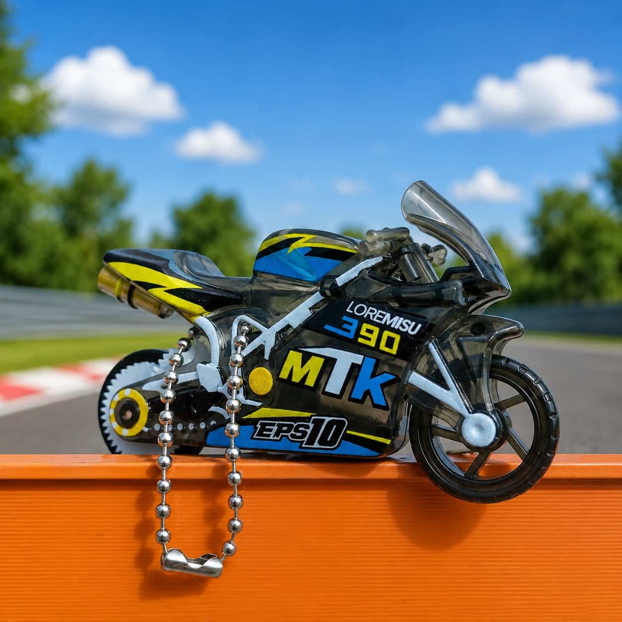 SPARK FIRE BIKE KEYCHAIN
