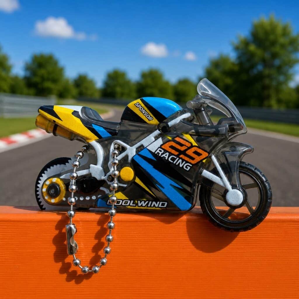 SPARK FIRE BIKE KEYCHAIN