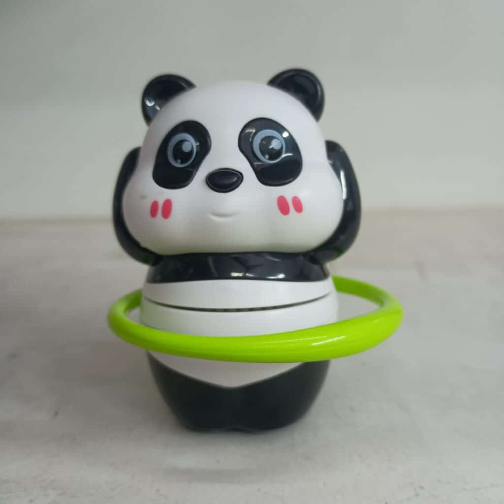 Cute Hula Hoop Dancing Panda Toy