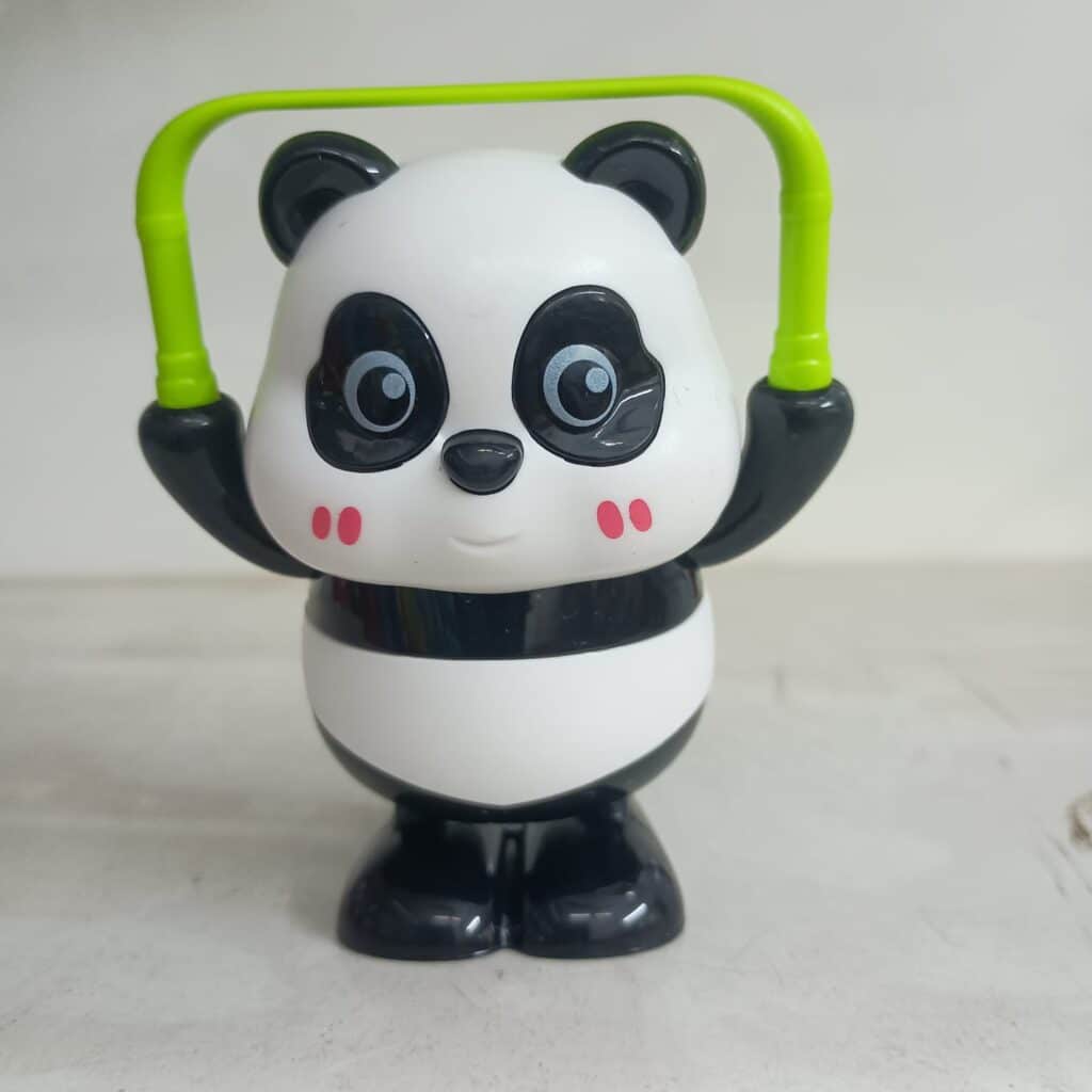 Cute Dancing Panda Toy with Skipping Rope