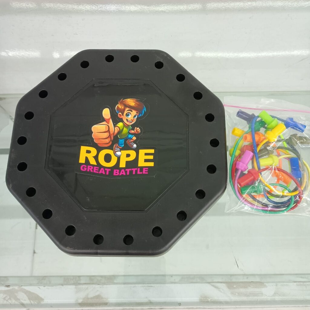 “Rope Great Battle” Interactive Elastic Band Peg Board Game