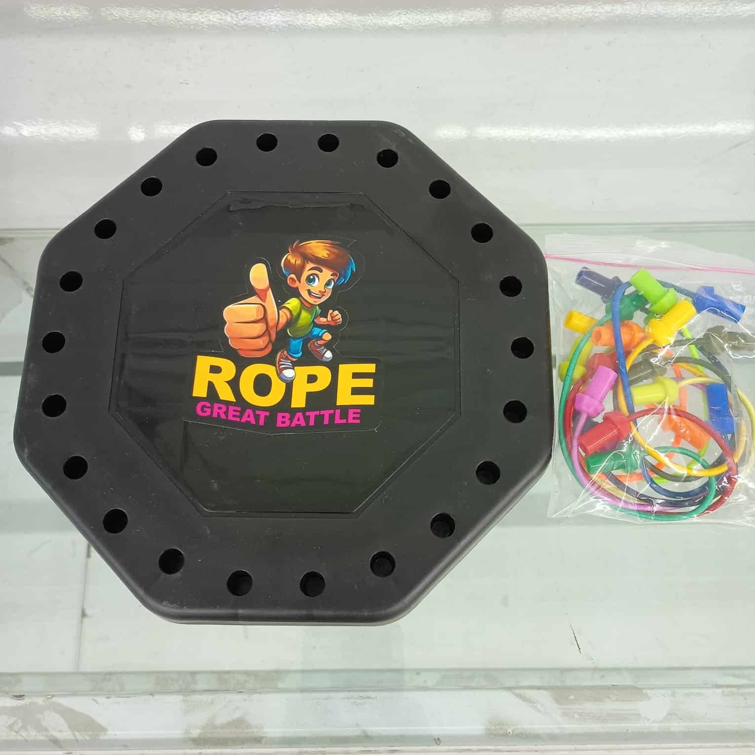 “Rope Great Battle” Interactive Elastic Band Peg Board Game