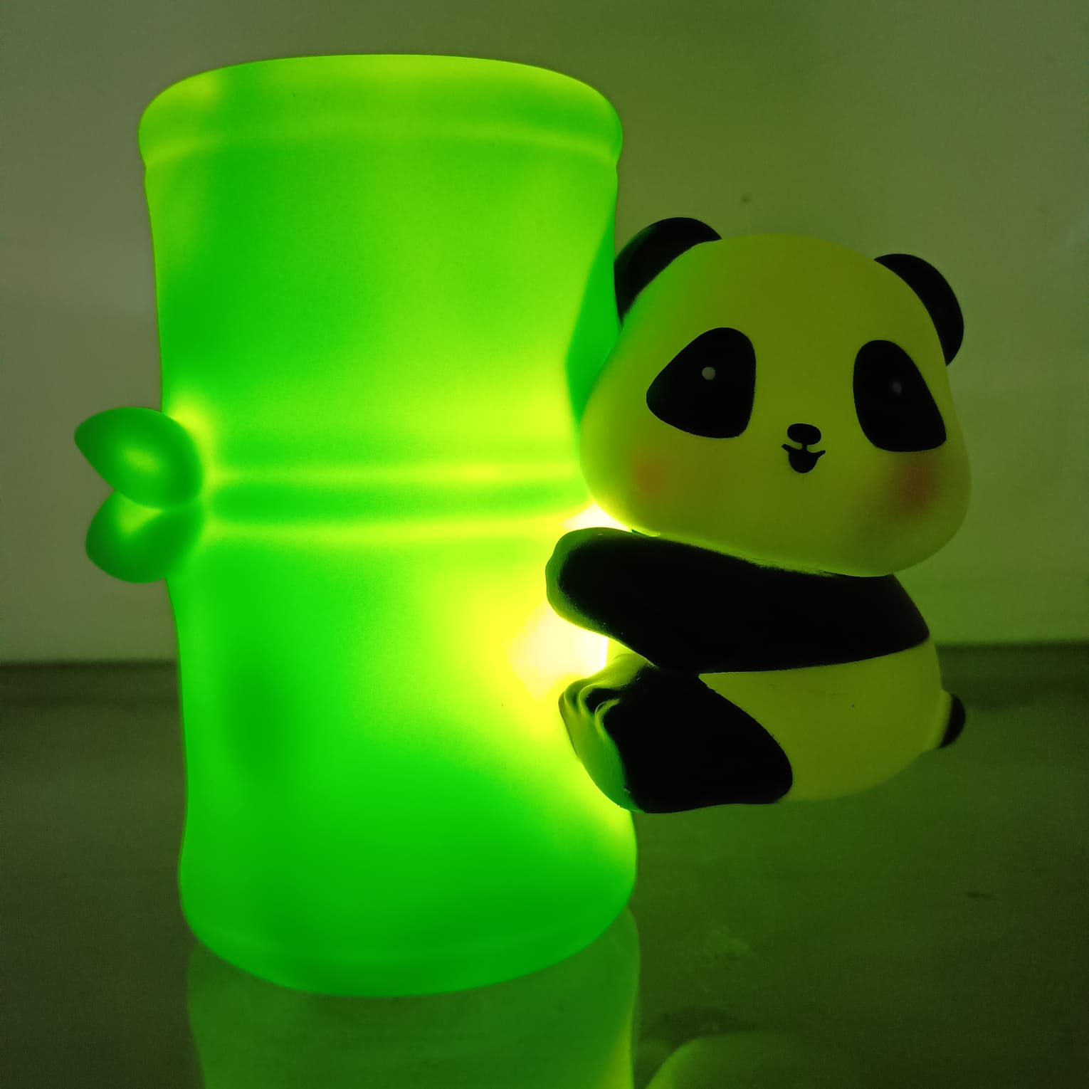 Cute Panda Popping Out of Bamboo