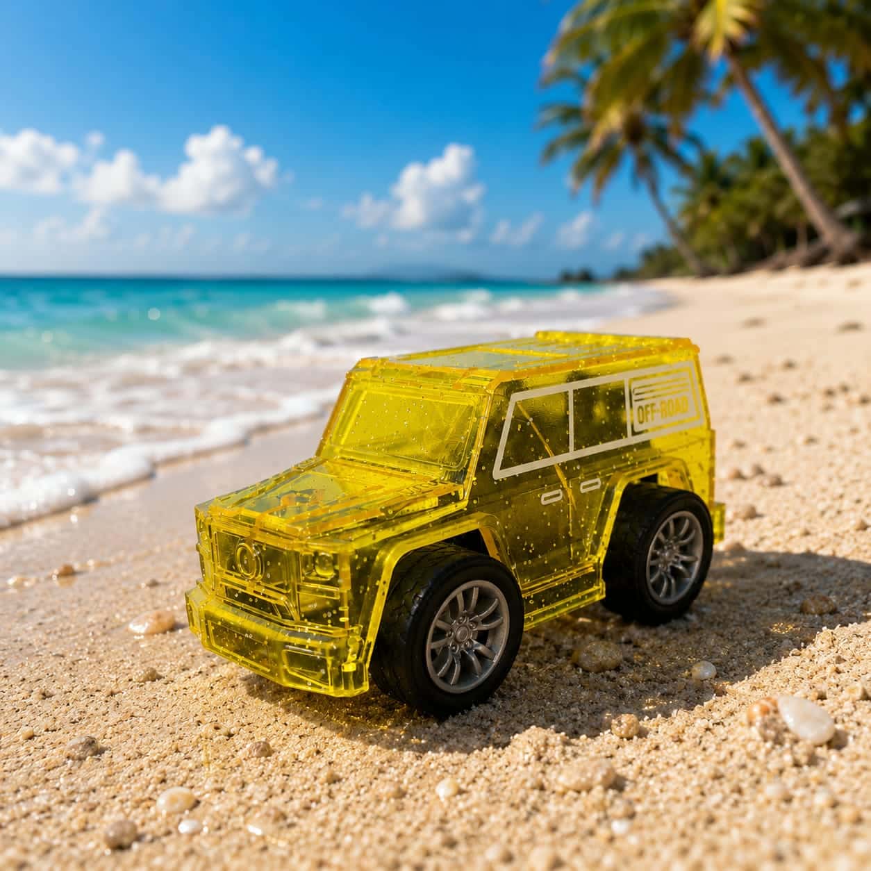Spark Fire Jeep – Translucent Off-Road